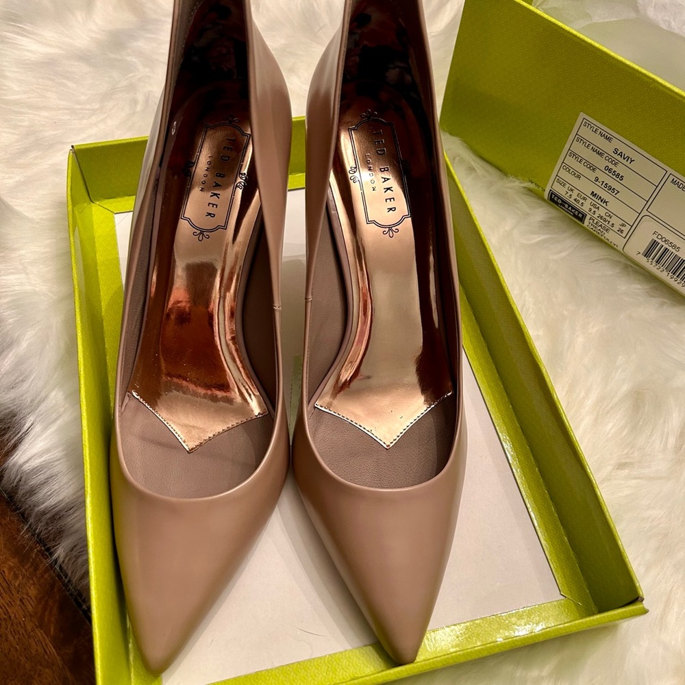 Ted Baker Saviy High Heels in Mink size EU 40.5 / US 9.5